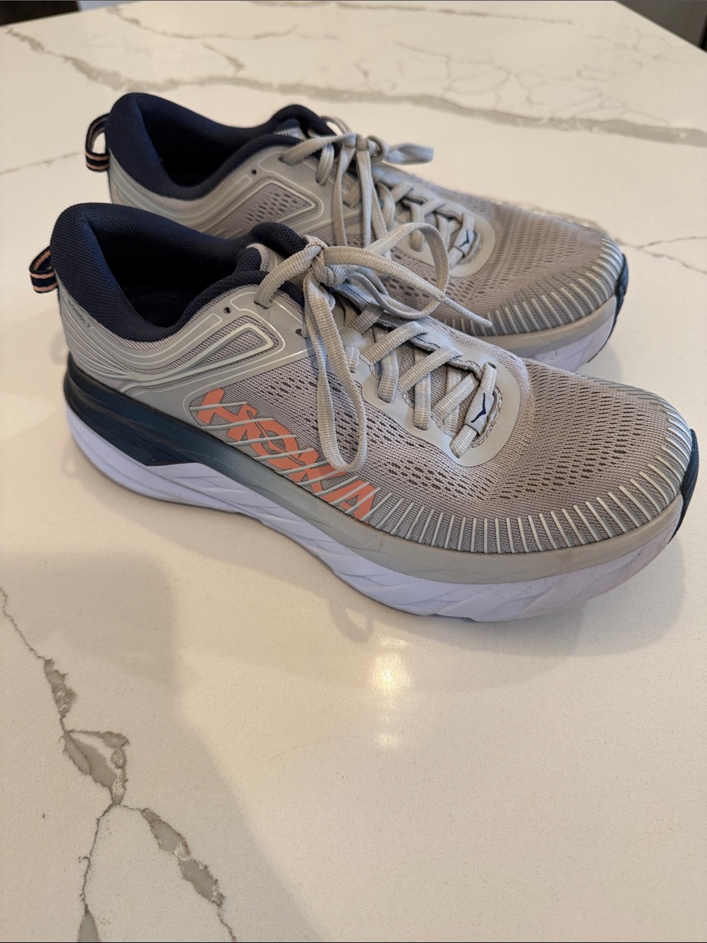 Hoka Women’s Grey Running Shoes - Size 9 (VGUC)